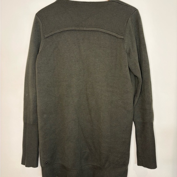 lululemon athletica Olive Green Open-Front Cardigan - Picture 2 of 4